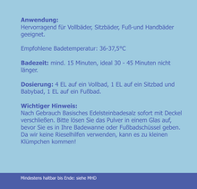 Laden Sie das Bild in den Galerie-Viewer, Basenbad Anwendung