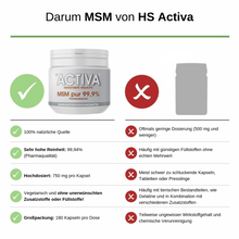 Laden Sie das Bild in den Galerie-Viewer, Darum MSM von HS Activa