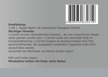 Laden Sie das Bild in den Galerie-Viewer, L Carnitin Empfehlung