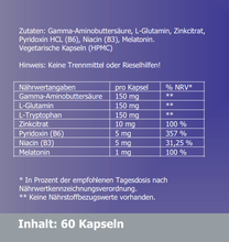 Laden Sie das Bild in den Galerie-Viewer, Melatonin Inhalt