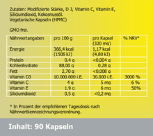 Laden Sie das Bild in den Galerie-Viewer, Vitamin D3 Inhalt